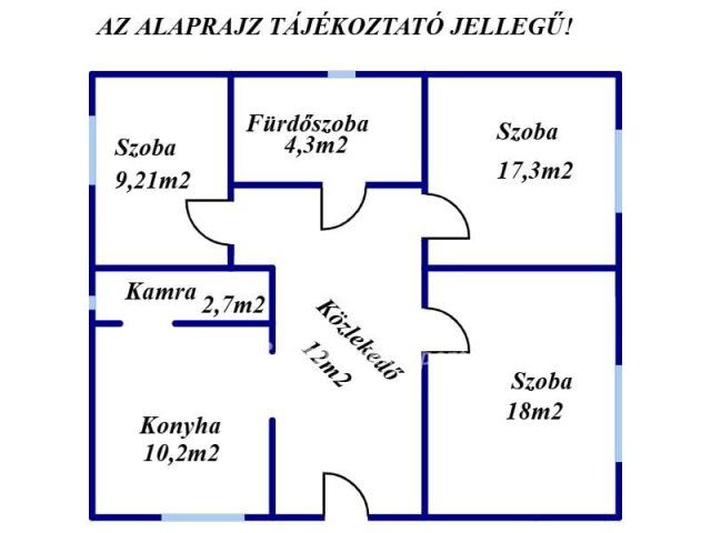 Eladó családi ház, Sarkadkeresztúron 19 M Ft, 2+1 szobás