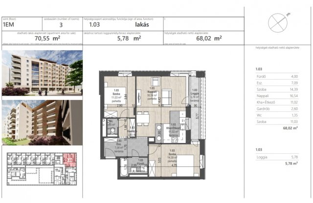 Eladó téglalakás, Budapesten, XIII. kerületben 124 M Ft