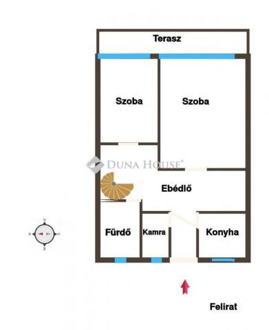 Eladó téglalakás, Dombóváron, Szabadság utcában 31.9 M Ft