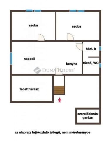 Eladó családi ház, Hatvanban 55 M Ft, 2 szobás