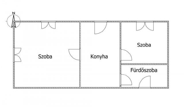 Eladó családi ház, Recsken 14.5 M Ft, 2 szobás