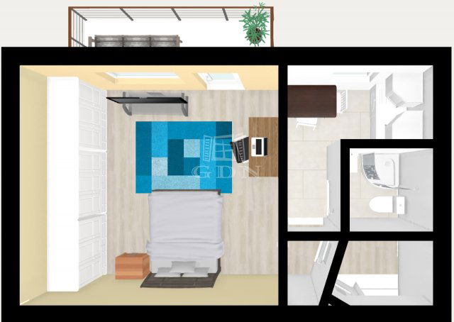 Eladó téglalakás, Kismaroson 41 M Ft, 1 szobás
