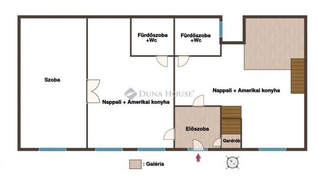 Eladó téglalakás, Budapesten, VI. kerületben 119 M Ft, 3 szobás