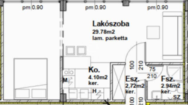 Eladó téglalakás, Szombathelyen 21.747 M Ft, 2 szobás