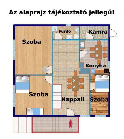 Eladó családi ház, Pusztavámon 42.5 M Ft, 4 szobás