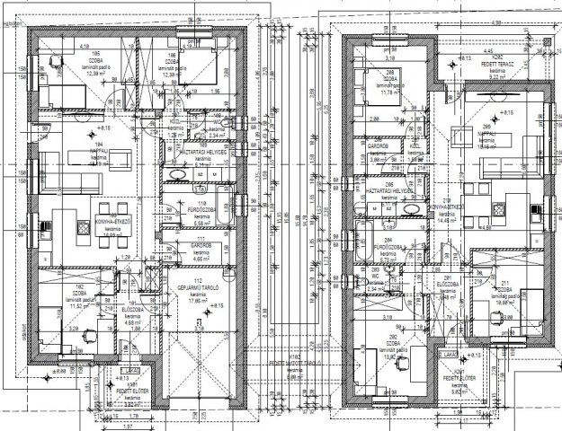 Eladó ikerház, Nyíregyházán 71.5 M Ft, 3 szobás