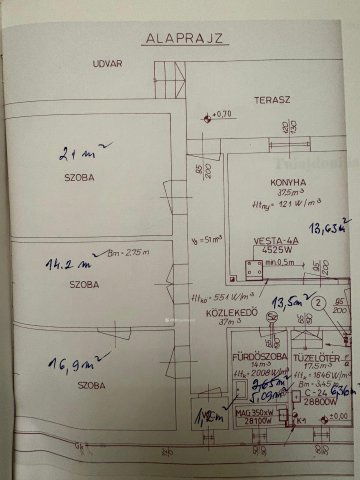 Eladó családi ház, Verpeléten 19 M Ft, 3 szobás