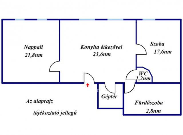 Kiadó téglalakás, albérlet, Cegléden 220 E Ft / hó, 2 szobás