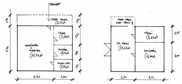 Eladó családi ház, Monokon 10.58 M Ft, 2 szobás