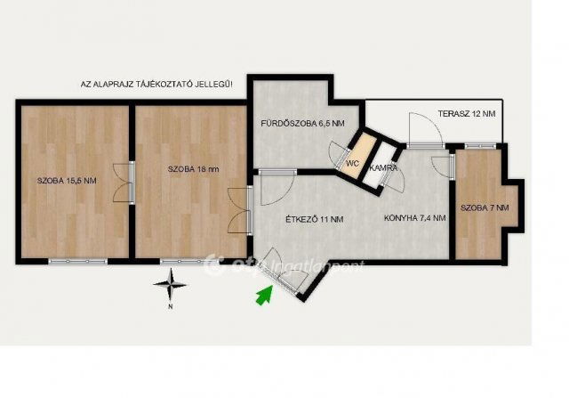 Eladó téglalakás, Budapesten, XI. kerületben 109 M Ft