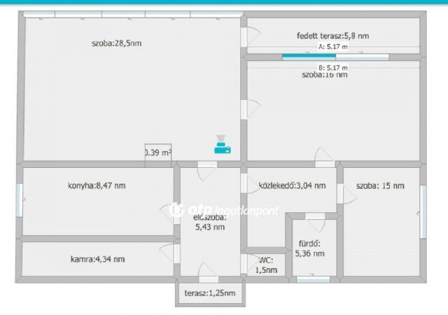 Kiadó családi ház, albérlet, Szekszárdon 250 E Ft / hó