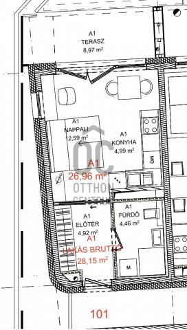 Eladó téglalakás, Budapesten, XIX. kerületben 54.44 M Ft