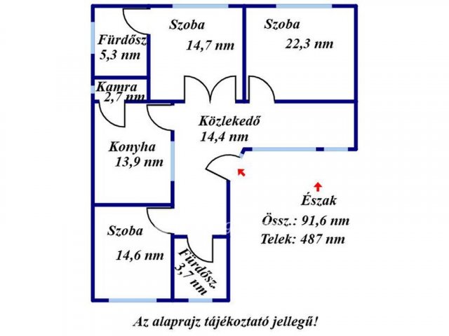 Eladó családi ház, Kisújszálláson 35 M Ft, 3 szobás