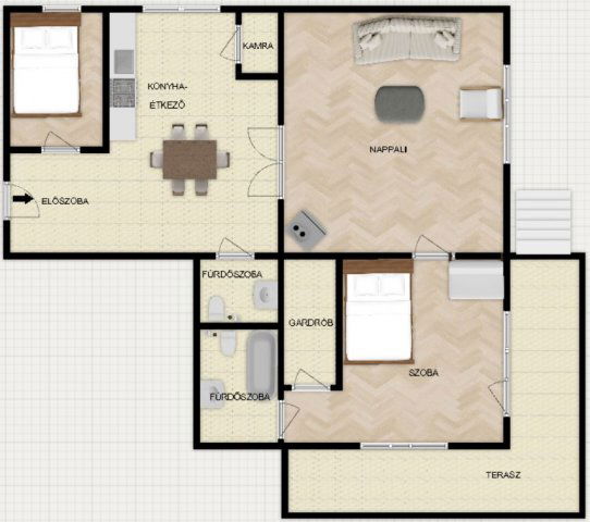 Eladó téglalakás, Budapesten, II. kerületben, Szépvölgyi úton