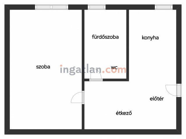 Eladó téglalakás, Budapesten, X. kerületben 44.9 M Ft, 1 szobás