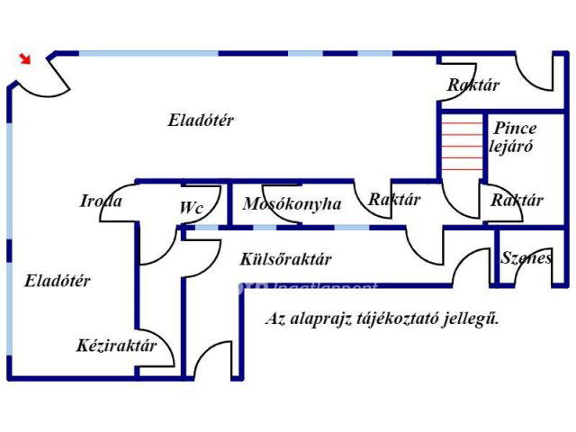 Eladó üzlethelyiség, Kötegyánon 10 M Ft / költözzbe.hu