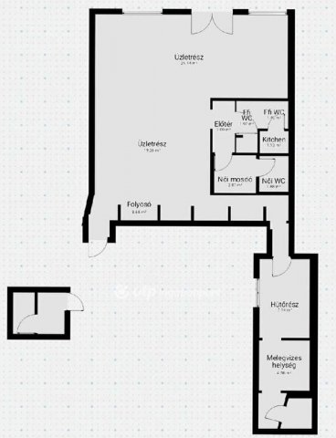 Eladó üzlethelyiség, Pápán 154 M Ft / költözzbe.hu