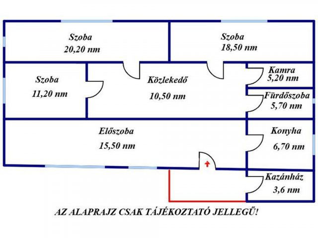 Eladó családi ház, Kunszentmártonban 14.9 M Ft, 3 szobás