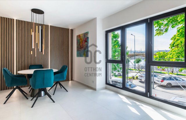 Eladó téglalakás, Budapesten, XIII. kerületben, Újpesti rakparton