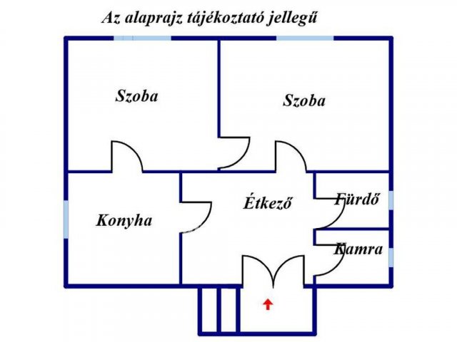 Eladó családi ház, Jászapátiban 20.99 M Ft, 2 szobás