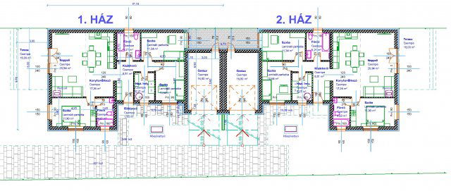 Eladó ikerház, Nyírpazonyon 79.99 M Ft, 4 szobás