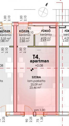 Kiadó téglalakás, albérlet, Balatonkenesén 200 E Ft / hó