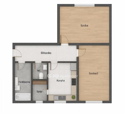 Eladó téglalakás, Budapesten, XIV. kerületben 64 M Ft, 2 szobás