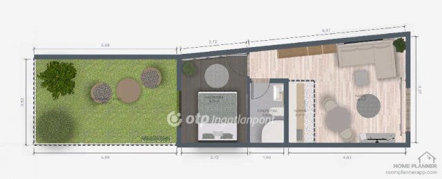 Eladó téglalakás, Szegeden 52.195 M Ft, 2 szobás