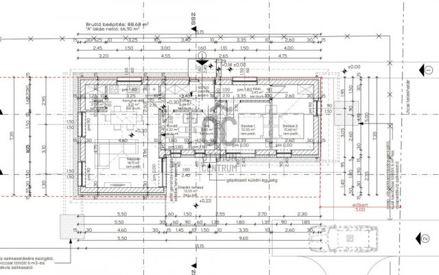 Eladó családi ház, Dánszentmiklóson 61.65 M Ft, 3 szobás