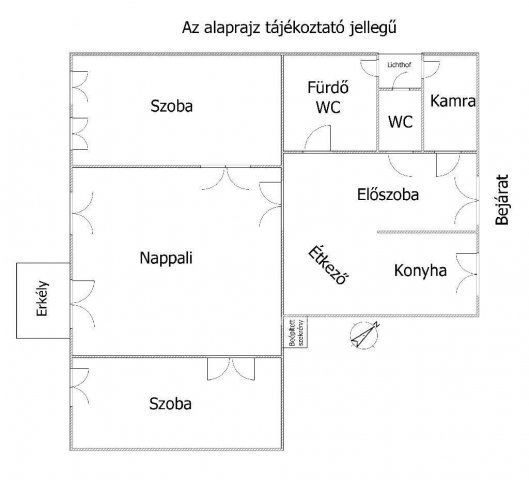 Kiadó téglalakás, albérlet, Budapesten, VII. kerületben