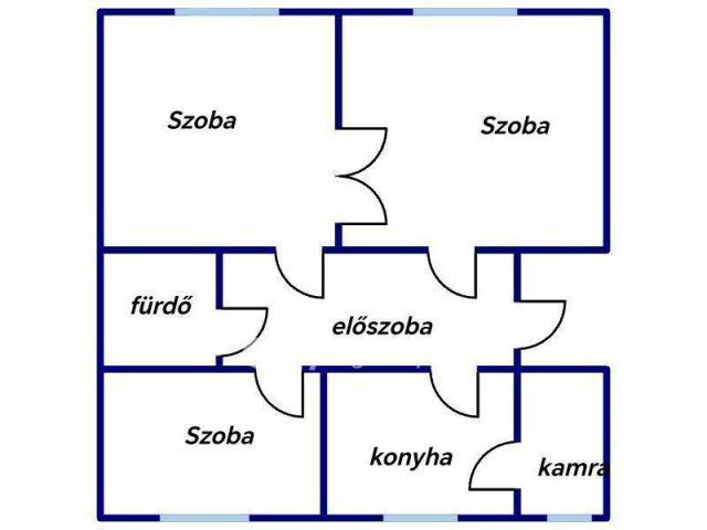 Eladó ikerház, Egerben 57.9 M Ft, 2+1 szobás