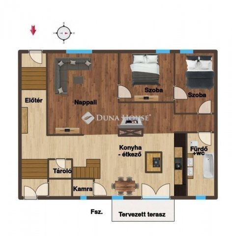 Eladó családi ház, Szombathelyen 119.9 M Ft, 4+2 szobás