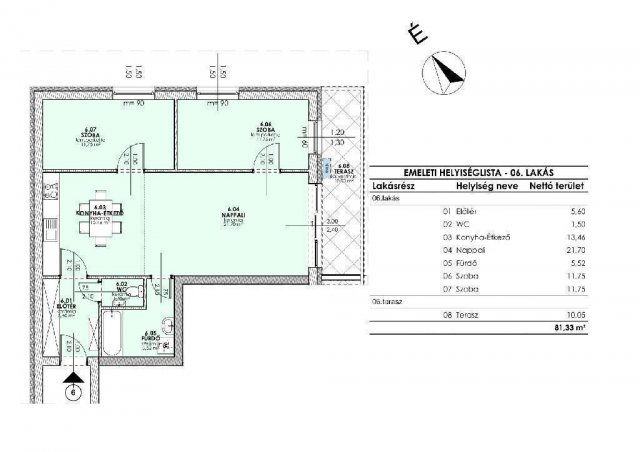 Eladó téglalakás, Hajdúszoboszlón 83.4 M Ft, 2 szobás