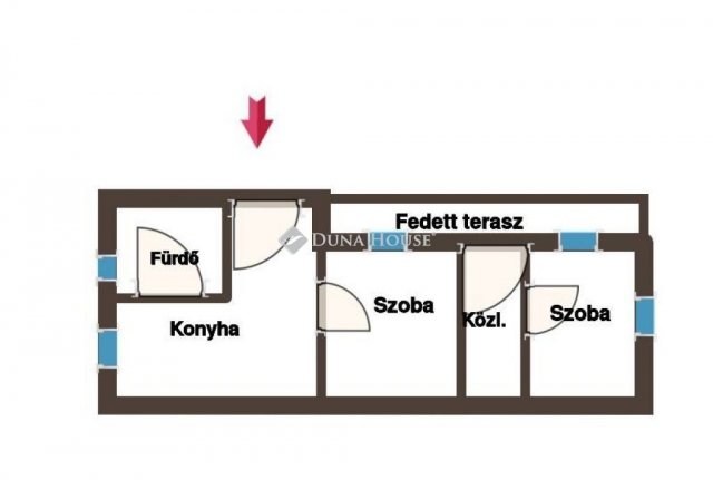 Eladó családi ház, Jászberényben 25 M Ft, 2 szobás