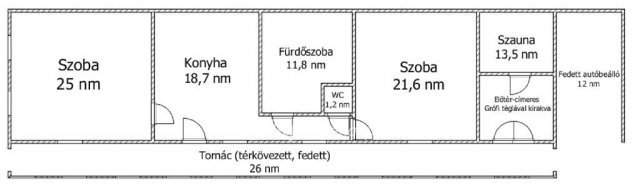 Eladó családi ház, Somlóvecsén 49.9 M Ft, 2 szobás