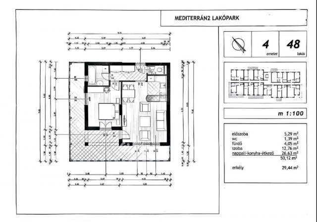 Eladó téglalakás, Budapesten, XX. kerületben 109.9 M Ft
