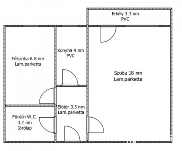 Eladó panellakás, Salgótarjánban 13.7 M Ft, 1+1 szobás