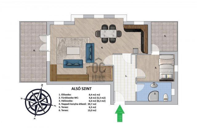 Eladó téglalakás, Budapesten, XIV. kerületben 117.9 M Ft
