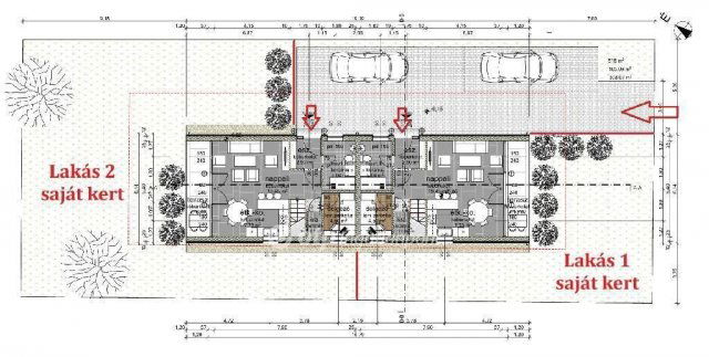 Eladó ikerház, Velencén 79.9 M Ft, 4+1 szobás