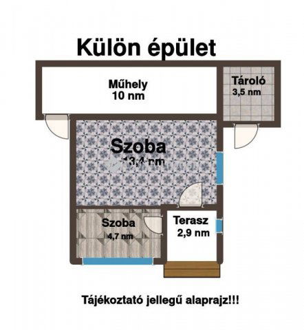 Eladó nyaraló, Szalkszentmártonon 16.2 M Ft, 2 szobás