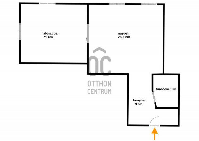 Eladó téglalakás, Budapesten, VII. kerületben 74 M Ft, 2 szobás