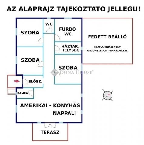 Eladó ikerház, Kókán 63.9 M Ft, 4 szobás / költözzbe.hu
