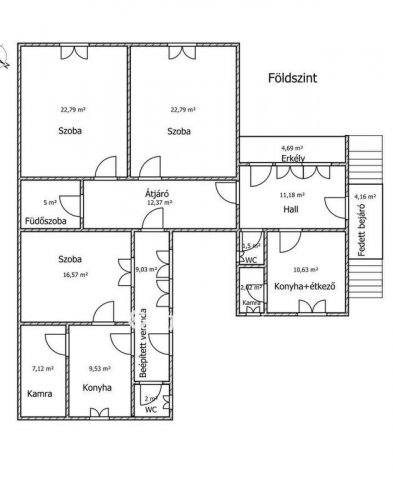 Eladó családi ház, Hatvanban 45 M Ft, 3+1 szobás