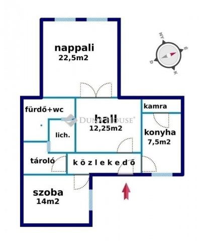 Eladó téglalakás, Budapesten, X. kerületben 59.9 M Ft, 2 szobás