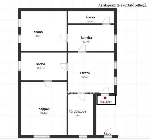 Eladó családi ház, Nagykőrösön 24 M Ft, 3 szobás