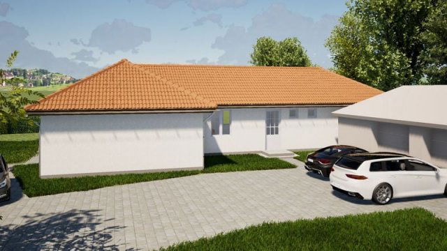 Eladó ikerház, Százhalombattán 105.99 M Ft, 3 szobás