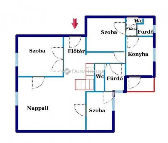 Eladó családi ház, Pécsett 85 M Ft, 4 szobás