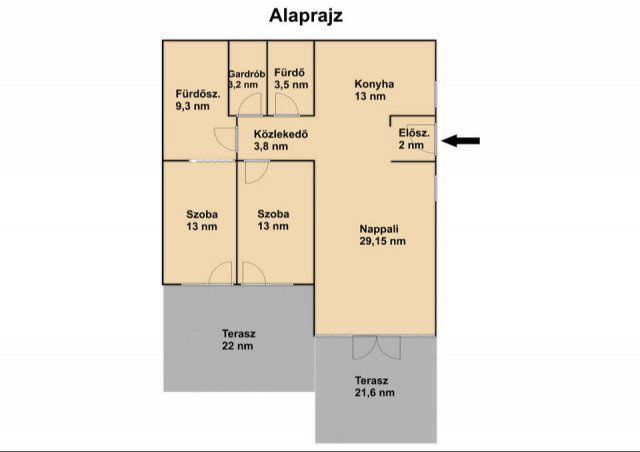 Eladó téglalakás, Budapesten, XXII. kerületben 119 M Ft