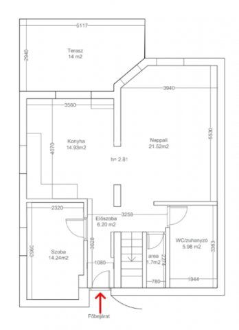 Eladó családi ház, Telkin 173 M Ft, 4 szobás