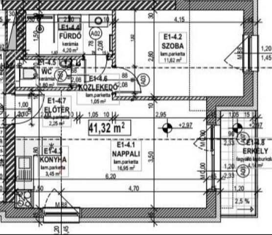 Eladó téglalakás, Sárváron 48.9 M Ft, 2 szobás